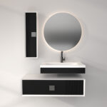 ست کابین روشویی مکوان کد MS105